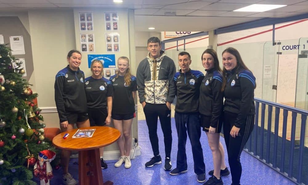 Special visit for local swim academy