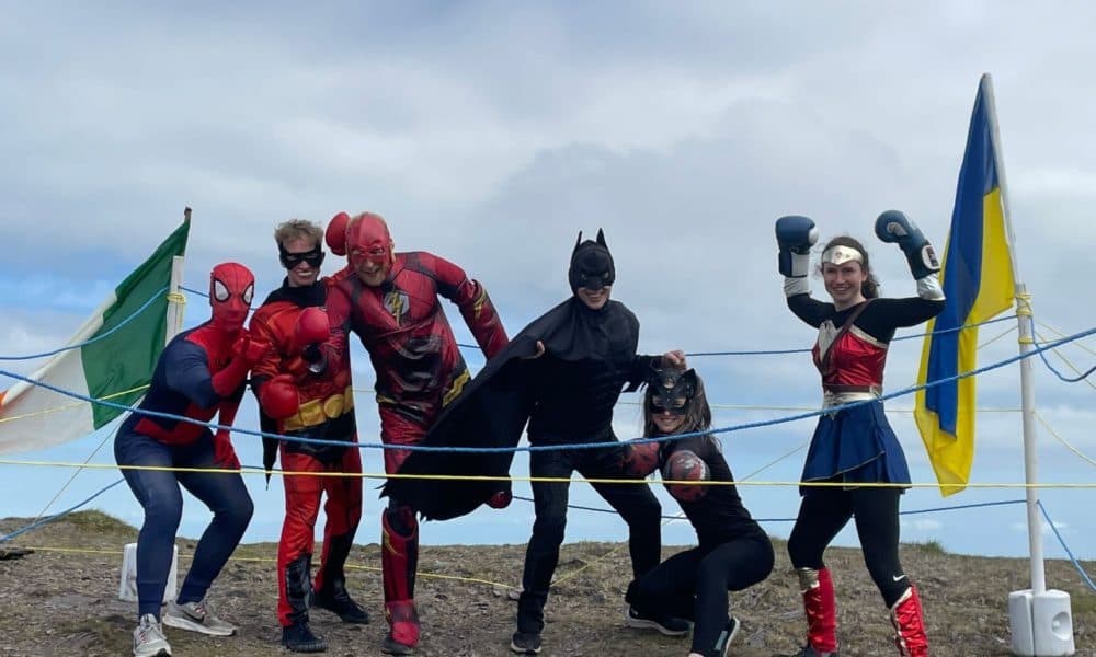 Kickboxing superheroes are on top of the world