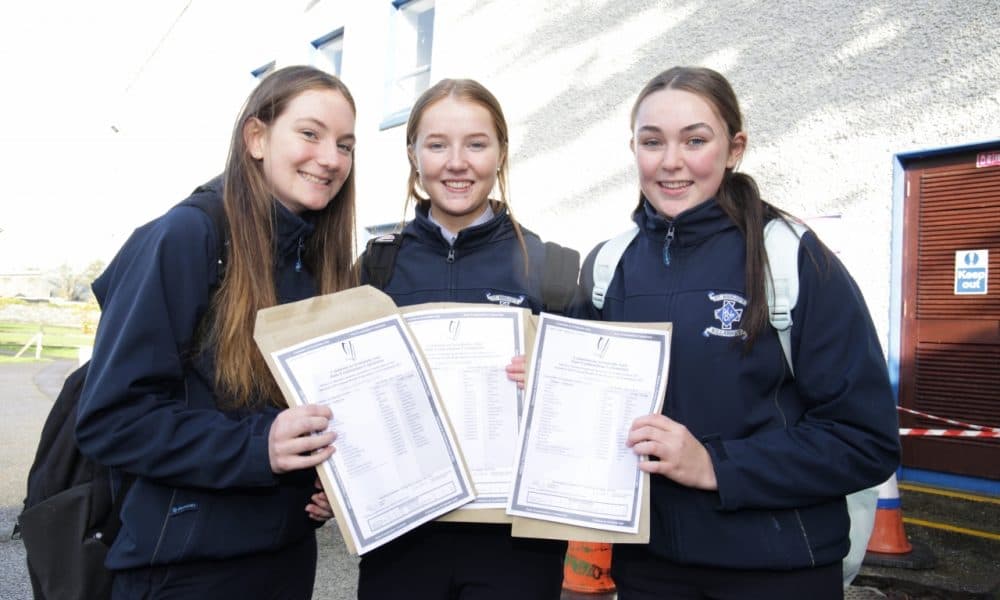 Students glad to finally get Jr Cert results