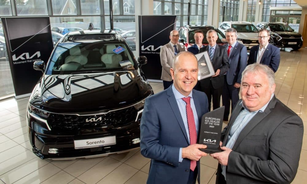 McElligotts named best Kia dealer in Europe