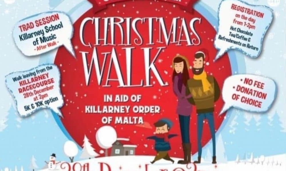 Burn the calories with Christmas charity walk