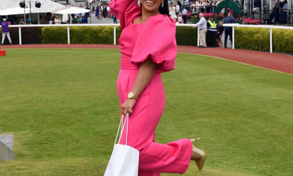 Jacy is fashion fabulous at the Killarney Races