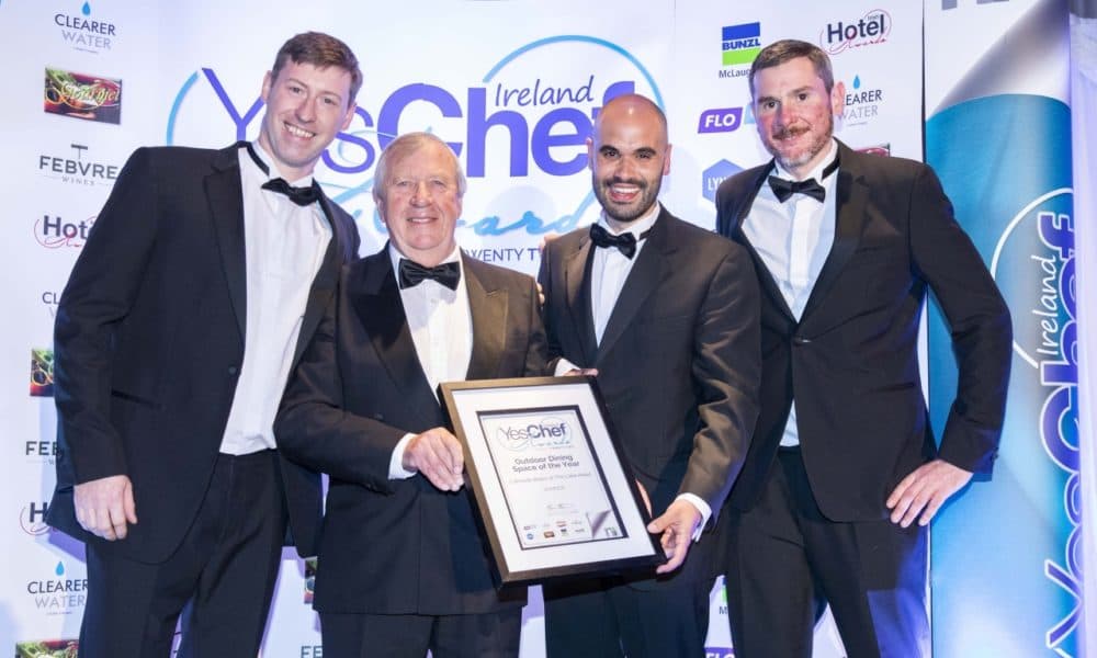 Lake Hotel has been awarded Ireland’s Best Outdoor Dining Space