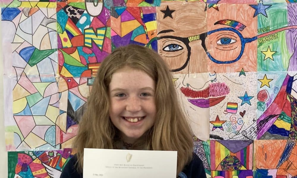 Lydia receives letter from President Higgins