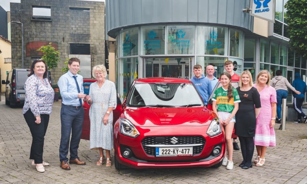 Mary from Aghadoe wins new car in Credit Union draw