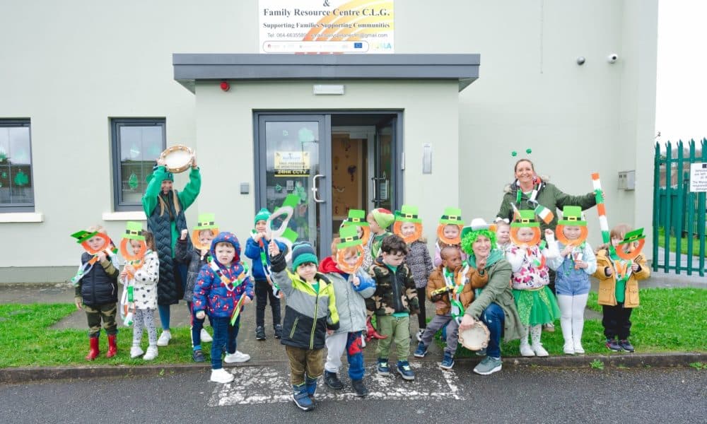 St Patrick's parade in Ballyspillane