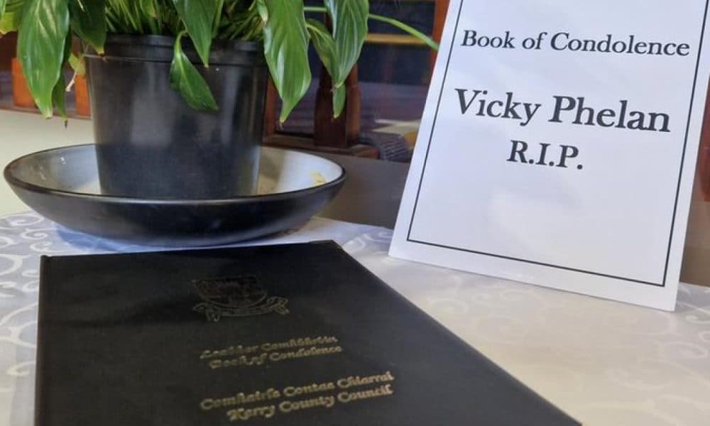 Books of Condolence open for the late Vicky Phelan