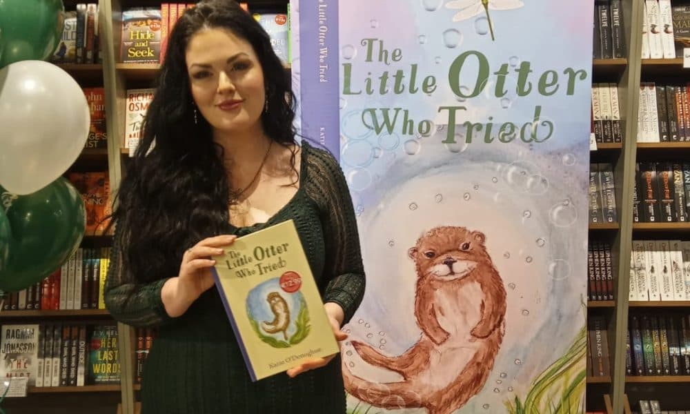Katie launches latest children's book