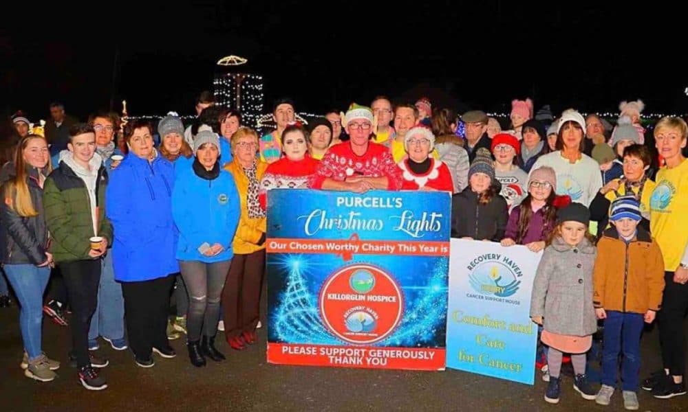 Purcell family light up Killorglin for the 15th year. - remains open until Sunda