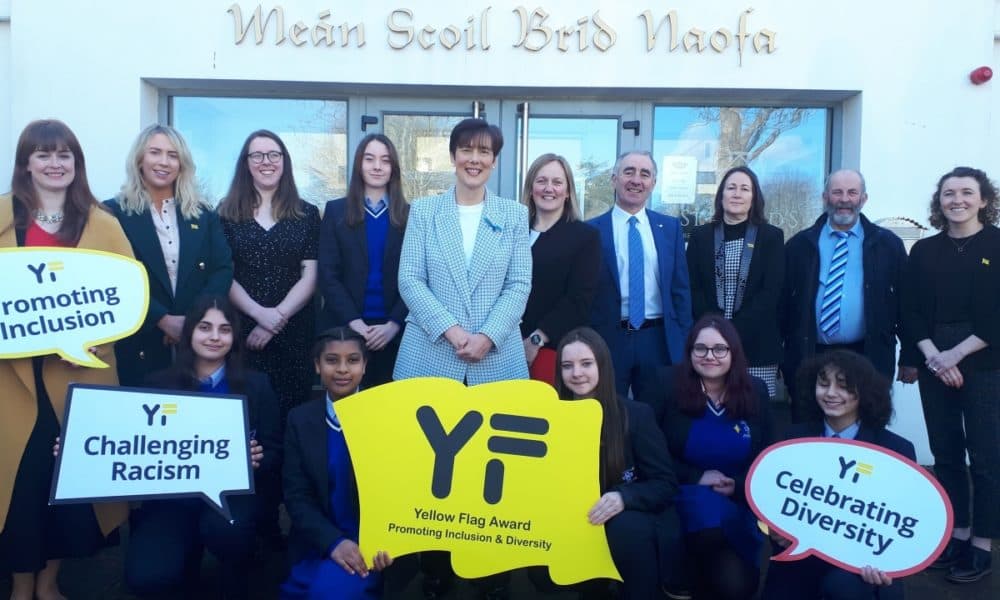 Busy week with Minister's visit and Yellow Flag award