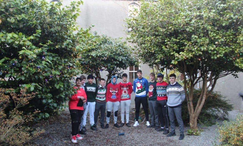 Christmas jumper day at seven schools