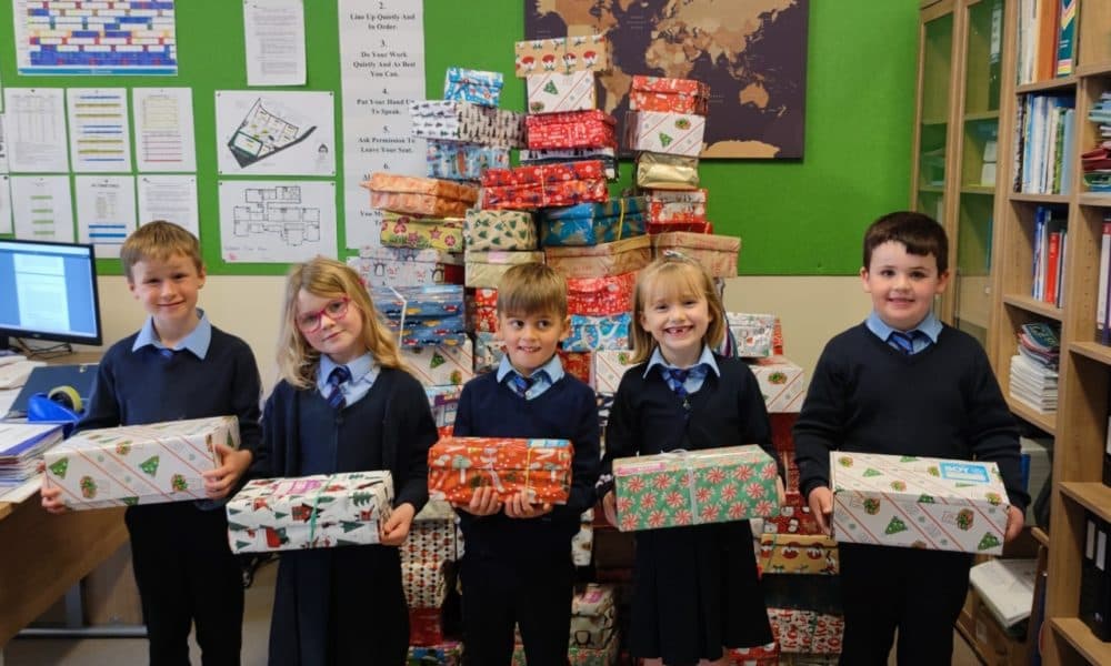 Shoebox appeal is biggest yet for Faha kids