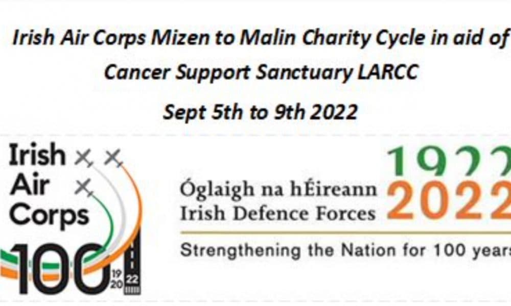 Molls Gap to Tralee part of Irish Air Corps 750km cancer charity 