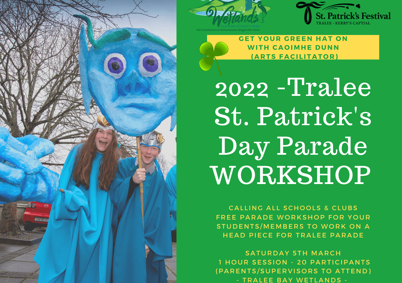 Tralee St Patrick's Day Parade Workshop