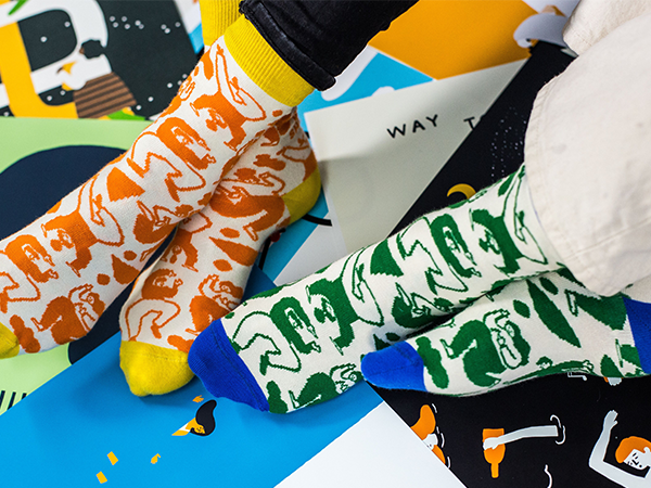 Irish Socksciety celebrate 2nd year in business with creative collaboration